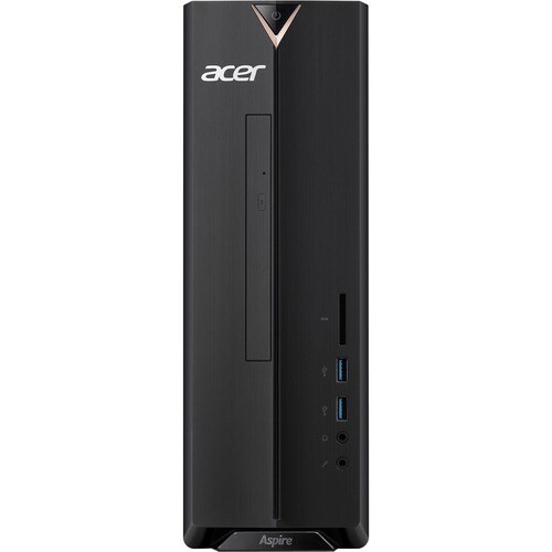 Acer Aspire XC-830-UW91 Desktop Computer - Intel Celeron J4125 - 4 GB - 256 GB SSD - Windows 10 Home 64-bit - Intel UHD Graphics 600 - DVD-Writer - DT.BHFAA.001 - Image 4