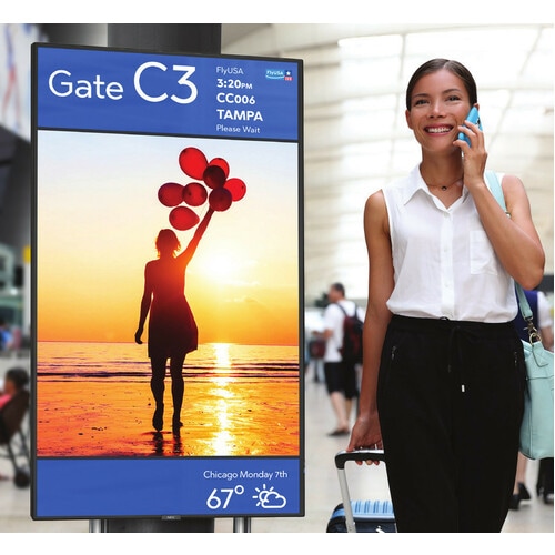 NEC Display 43" Wide Color Gamut Ultra High Definition Professional Display - 43" LCD - High Dynamic Range (HDR) - 3840 x 2160 - Edge LED - 700 - P435 - Image 9