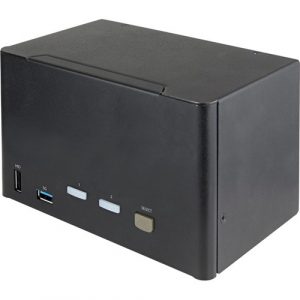 2 PORT DISPLAYPORT KVM SWITCH QUAD MONITOR DP 4K KVM SWITCH HUB - SV231QDPU34K