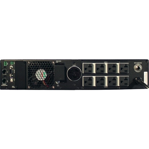 Minuteman EXR 2000VA Tower/Rack/Wall Mountable UPS - 2U Tower/Rack/Wall Mountable - AVR - 4.50 Minute Stand-by - 120 V AC Input - 120 V AC, 230 V AC - EXR2000RT2U - Image 2