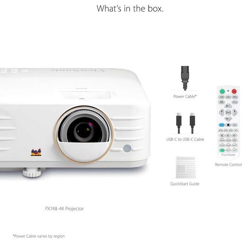 4000 ANSI LUMENS 4K PROJECTOR 4.2MS ULTRA-FAST INPUT & 240HZ - PX748-4K - Image 19