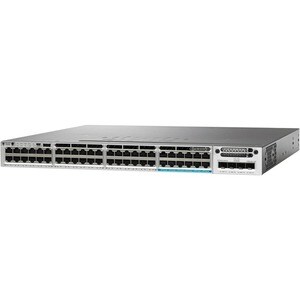 Cisco CISCOCAT3850 48 PORT UPOE W/5 AP LIC IP BASE REMANUFACTURED WS-C3850-48UW-S-RF