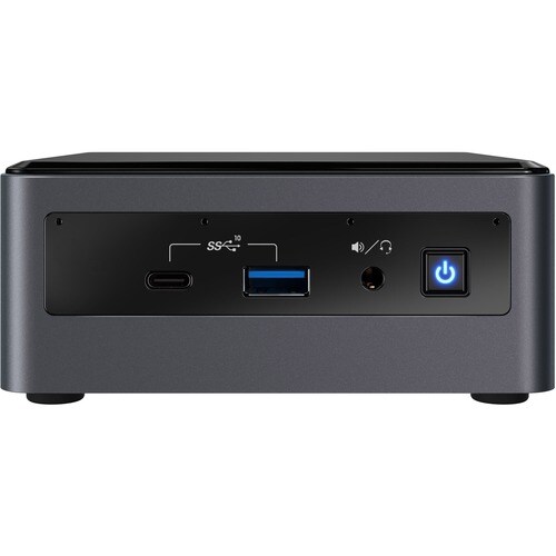 Black Box Desktop Computer - Intel Core i3 10th Gen - 8 GB - 128 GB SSD - Mini PC - TAA Compliant - Intel Chip - Intel - NUC10I3FNH-BB - Image 2