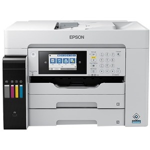 Epson WorkForce ST-C8090 Inkjet Multifunction Printer-Color-Copier/Fax/Scanner-4800x1200 dpi Print-Automatic Duplex Print-66000 Pages-550 sheets Input-Color Flatbed Scanner-1200 dpi Optical Scan-Color Fax-Wireless LAN-Epson Connect-Mopria - Copier/Fax/Printer/Scanner - 4800 x 1200 dpi - C11CH71203 - Image 2