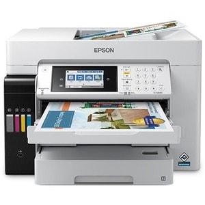 Epson WorkForce ST-C8090 Inkjet Multifunction Printer-Color-Copier/Fax/Scanner-4800x1200 dpi Print-Automatic Duplex Print-66000 Pages-550 sheets Input-Color Flatbed Scanner-1200 dpi Optical Scan-Color Fax-Wireless LAN-Epson Connect-Mopria - Copier/Fax/Printer/Scanner - 4800 x 1200 dpi - C11CH71203 - Image 7