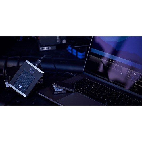 WD G-DRIVE PRO 500 GB PORTABLE SOLID STATE DRIVE M.2 EXTERNAL MAC - SDPS51F-500G-GBANB - Image 6