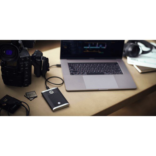 WD G-DRIVE PRO 500 GB PORTABLE SOLID STATE DRIVE M.2 EXTERNAL MAC - SDPS51F-500G-GBANB - Image 7
