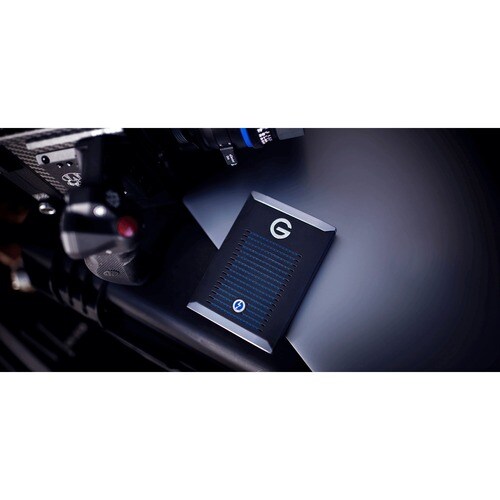 WD G-DRIVE PRO 500 GB PORTABLE SOLID STATE DRIVE M.2 EXTERNAL MAC - SDPS51F-500G-GBANB - Image 8