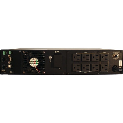 Minuteman EXR Series Line Interactive Uninterruptible Power Supply - 2U Tower/Rack/Wall Mountable - AVR - 4 Minute Stand-by - 120 V AC Input - 120 V AC, 208 - EXR1000RT2U - Image 2