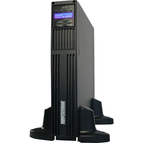 Minuteman EXR Series Line Interactive Uninterruptible Power Supply - 2U Tower/Rack/Wall Mountable - AVR - 4 Minute Stand-by - 120 V AC Input - 120 V AC, 208 - EXR1000RT2U - Image 3