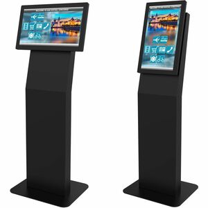 Peerless 22IN LANDSCAPE/PORTRAIT KIOSK BLACK KIP522