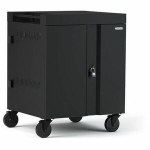 Bretford 16X CUBE CART PRE-WIRED PRE-WIRED USB-C BLACK PUMICE TVC16USBC-BP