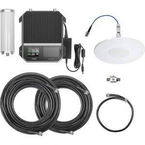 WeBoost Office 200 472047 Cellular Phone Signal Booster - 700 MHz, 850 MHz, 1700 MHz, 1900 MHz, 2100 MHz to 700 MHz, 850 MHz, 1700 MHz, 1900 MHz, - 472047