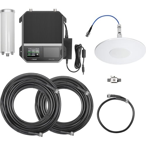 WeBoost Office 200 472047 Cellular Phone Signal Booster - 700 MHz, 850 MHz, 1700 MHz, 1900 MHz, 2100 MHz to 700 MHz, 850 MHz, 1700 MHz, 1900 MHz, - 472047