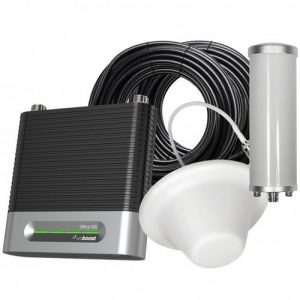 WeBoost Office 100 473060 Cellular Phone Signal Booster - 700 MHz, 850 MHz, 1700 MHz, 1900 MHz, 2100 MHz to 700 MHz, 850 MHz, 1700 MHz, 1900 MHz, - 473060