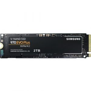 Samsung 970 EVO Plus 2 TB Solid State Drive - M.2 Internal - PCI Express NVMe (PCI Express NVMe 3.0 x4) - 3500 MB/s Maximum Read Transfer Rate - MZ-V7S2T0BW