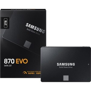 Samsung - Sourcing KIT SAMSUNG 870 EVO 2TB 2.5IN SATA III INTERNAL SSD 1-UNIT MZ-77E2T0BW - Image 9
