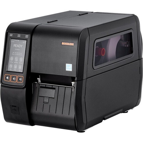 Bixolon XT5-40N Desktop Thermal Transfer Printer - Monochrome - Label Print - Gigabit Ethernet - USB - USB Host - Serial - RFID - 4.3" LCD Display Screen - XT5-40NDS