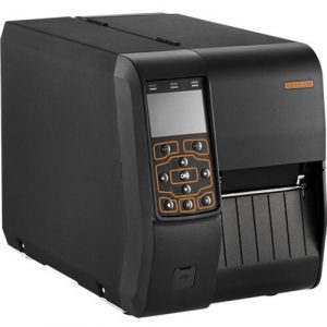 Bixolon XT5-43 Desktop Thermal Transfer Printer - Monochrome - Label Print - Gigabit Ethernet - USB - USB Host - Serial - US - With Cutter - Black - XT5-43NCS