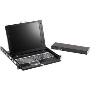 17IN LCD CONSOLE DRAWER WITH 8 PORT VGA PS2 KVM SWITCH - KVT417A-8PV-R2