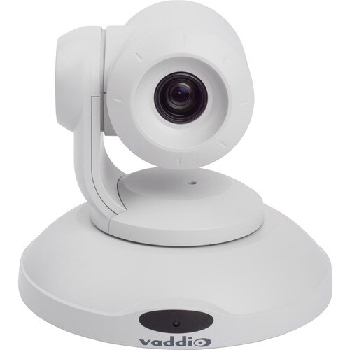 Vaddio ConferenceSHOT 10x Optical Zoom PTZ Camera - White - 2.4 Megapixel Interpolated - 1920 x 1080 Video - Exmor CMOS Sensor - Auto/Manual - Network (RJ-45) 999-9990-000W - Image 2