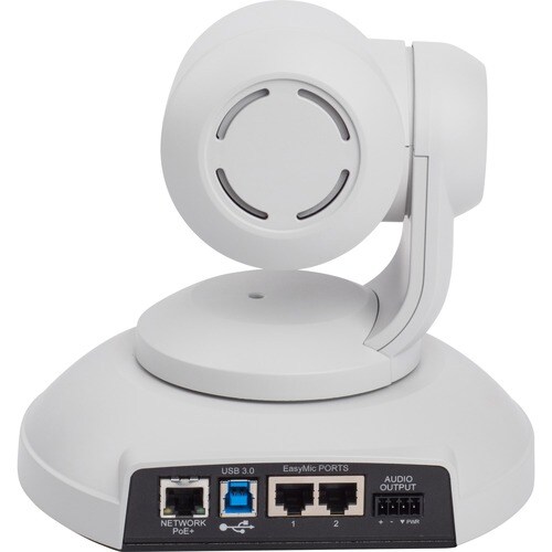Vaddio ConferenceSHOT 10x Optical Zoom PTZ Camera - White - 2.4 Megapixel Interpolated - 1920 x 1080 Video - Exmor CMOS Sensor - Auto/Manual - Network (RJ-45) 999-9990-000W - Image 3
