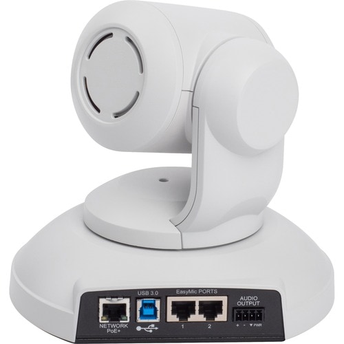 Vaddio ConferenceSHOT 10x Optical Zoom PTZ Camera - White - 2.4 Megapixel Interpolated - 1920 x 1080 Video - Exmor CMOS Sensor - Auto/Manual - Network (RJ-45) 999-9990-000W - Image 5