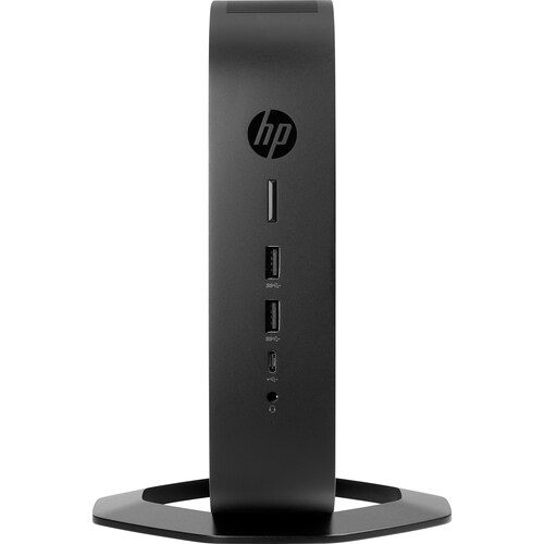 HP t740 Thin Client Ryzen V1756B Quad-core (4 Core) 3.25 GHz - TAA Compliant - 4 GB RAM DDR4 SDRAM - 16 GB Flash Radeon Vega 8 Graphics - 158F4UP#ABA - Image 2