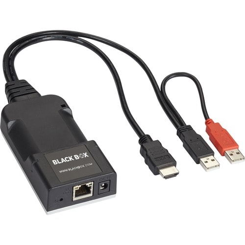 Black Box KVM Extender Transmitter - 1 Computer(s) - 2560 x 1600 Maximum Video Resolution - 1 x Network (RJ-45) - 2 x USB - 1 x HDMI - ACR500HDMI-T