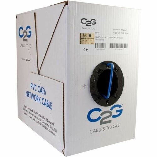 1000FT CAT6 SOLID PLENUM CMP BLUE TAA - CG56019 - Image 2