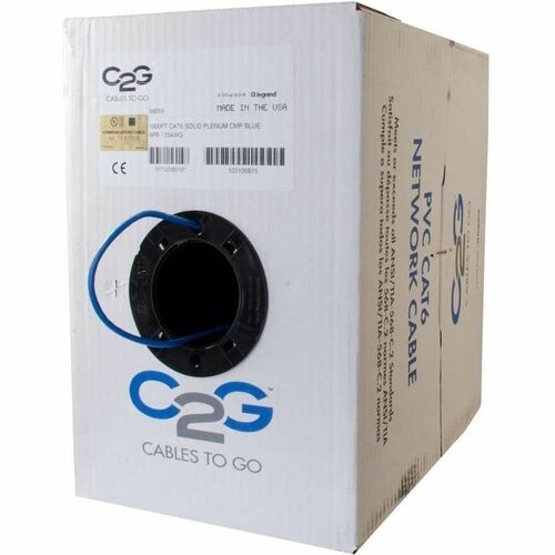 1000FT CAT6 SOLID PLENUM CMP BLUE TAA - CG56019 - Image 4