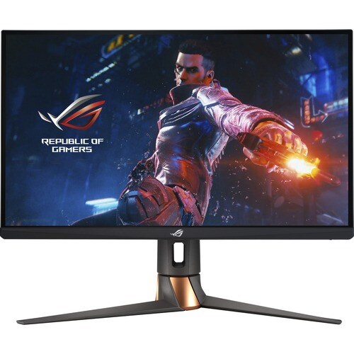 ASUS ROG Swift 27" 1440P Gaming Monitor (PG279QM) - QHD (2560 x 1440), Fast IPS, 240Hz, 1ms, G-SYNC, NVIDIA Reflex Latency Analyzer, DisplayHDR400, Eye Care, HDMI, DisplayPort, USB, - PG279QM - Image 2