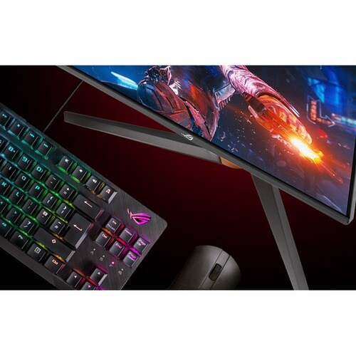 ASUS ROG Swift 27" 1440P Gaming Monitor (PG279QM) - QHD (2560 x 1440), Fast IPS, 240Hz, 1ms, G-SYNC, NVIDIA Reflex Latency Analyzer, DisplayHDR400, Eye Care, HDMI, DisplayPort, USB, - PG279QM - Image 14