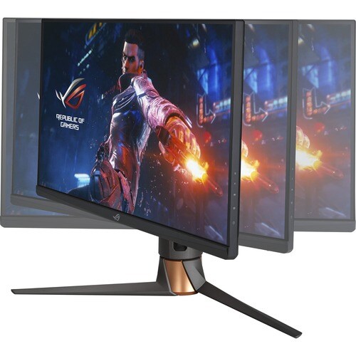 ASUS ROG Swift 27" 1440P Gaming Monitor (PG279QM) - QHD (2560 x 1440), Fast IPS, 240Hz, 1ms, G-SYNC, NVIDIA Reflex Latency Analyzer, DisplayHDR400, Eye Care, HDMI, DisplayPort, USB, - PG279QM - Image 7