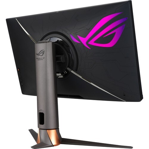 ASUS ROG Swift 27" 1440P Gaming Monitor (PG279QM) - QHD (2560 x 1440), Fast IPS, 240Hz, 1ms, G-SYNC, NVIDIA Reflex Latency Analyzer, DisplayHDR400, Eye Care, HDMI, DisplayPort, USB, - PG279QM - Image 9