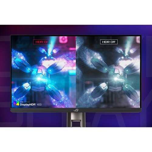 ASUS ROG Swift 27" 1440P Gaming Monitor (PG279QM) - QHD (2560 x 1440), Fast IPS, 240Hz, 1ms, G-SYNC, NVIDIA Reflex Latency Analyzer, DisplayHDR400, Eye Care, HDMI, DisplayPort, USB, - PG279QM - Image 10