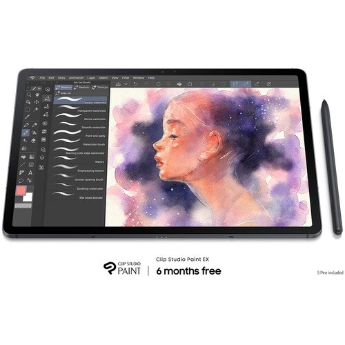 Samsung Galaxy Tab S7 FE 5G SM-T738U Tablet - 12.4" WQXGA - Qualcomm SM7225 - 4 GB - 64 GB Storage - Android 11 - 5G - Mystic - SM-T738UZKAVZW - Image 14