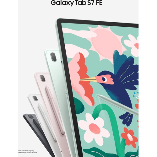 Samsung Galaxy Tab S7 FE 5G SM-T738U Tablet - 12.4" WQXGA - Qualcomm SM7225 - 4 GB - 64 GB Storage - Android 11 - 5G - Mystic - SM-T738UZKAVZW - Image 16