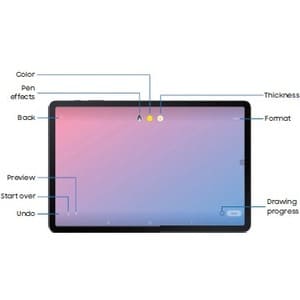 Samsung Galaxy Tab S7 FE 5G SM-T738U Tablet - 12.4" WQXGA - Qualcomm SM7225 - 4 GB - 64 GB Storage - Android 11 - 5G - Mystic - SM-T738UZKAVZW - Image 23