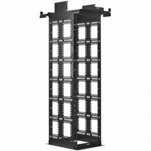 Eaton Tripp Lite Series SmartRack 45U Heavy-Duty 2-Post Open Frame Rack, 24-Inch Deep - For Networking, Switch, PDU, Patch Panel, Server, UPS - 45U Rack Height x 19" - SR2POSTDP24HD