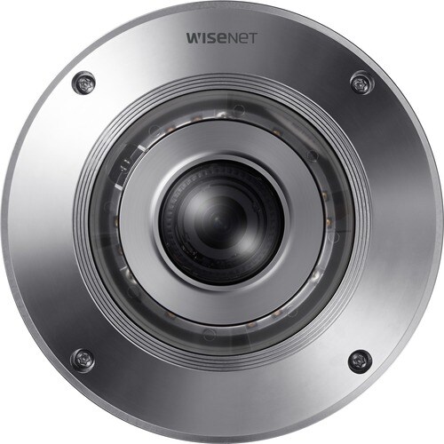 12MP STAINLESS STEEL IR FISHEYE CAMERA 1.08 FIXED POE 12VDC - XNF-9010RS - Image 2