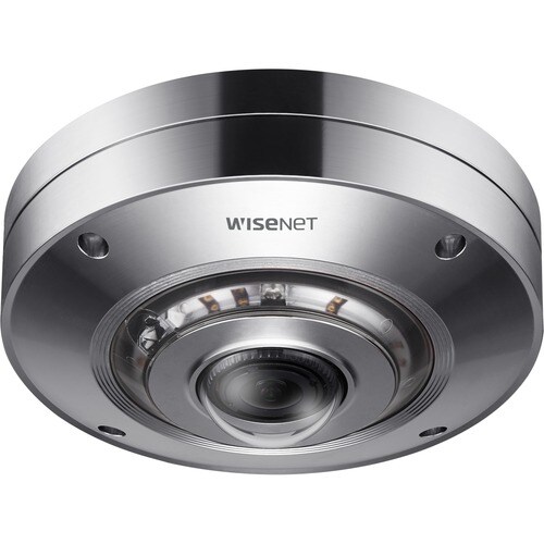 12MP STAINLESS STEEL IR FISHEYE CAMERA 1.08 FIXED POE 12VDC - XNF-9010RS