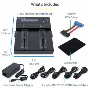 StarTech.com M.2 SATA M.2 NVME DUPLICATOR SM2DUPE11