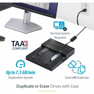 StarTech.com M.2 SATA M.2 NVME DUPLICATOR SM2DUPE11 - Image 2