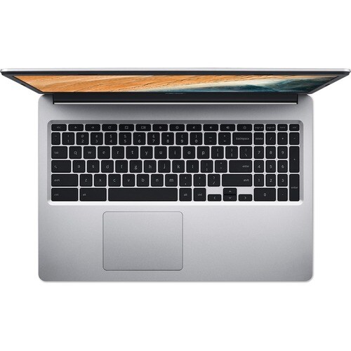 Acer Chromebook 315 CB315-3H-C19A 15.6" Chromebook - HD - Intel Celeron N4020 - 4 GB - 64 GB Flash Memory - English (US) Keyboard - Pure Silver - - NX.ATDAA.001 - Image 6