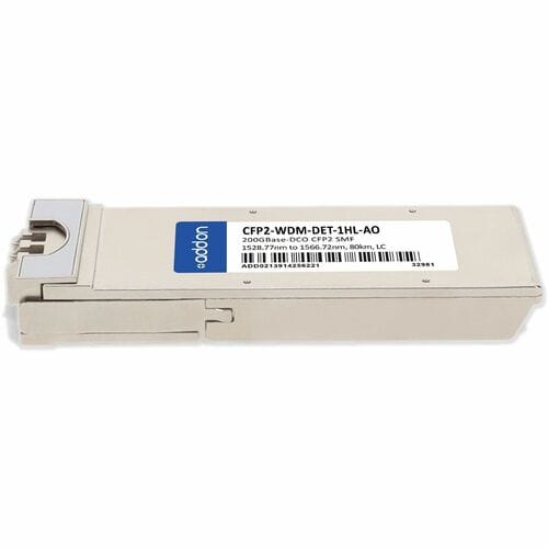 Addon CISCO CFP2-WDM-DET-1HL COMP TAA 200G-DWDM LC 1568.36NM 80KM CFP2-WDM-DET-1HL-AO - Image 2