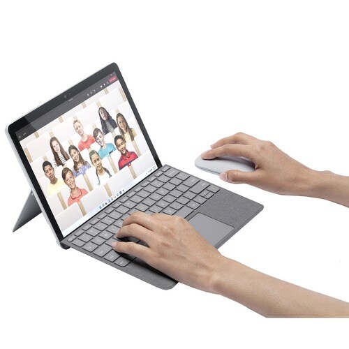 Microsoft Surface Go 3 Tablet - 10.5" - 8 GB - 128 GB SSD - Windows 10 Pro - Platinum - Pentium Gold Dual-core (2 Core) 6500Y 1.10 - 8VB-00016 - Image 3