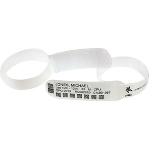 ZEBRA 3PK Z BAND ULTRA SOFT 1X14.5IN WITH RFID INLAY ZIPRD3015155