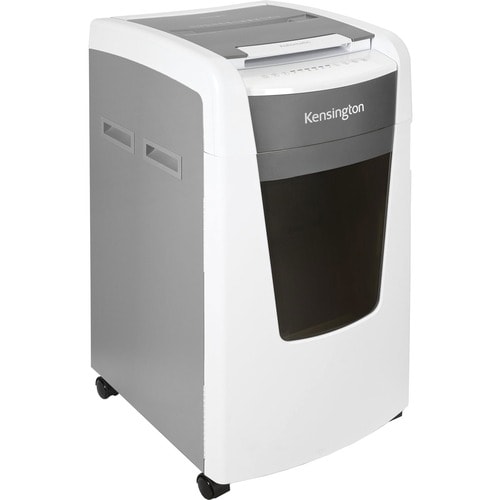 Kensington OfficeAssist Auto Feed Shredder A6000-HS Anti-Jam Micro Cut - Continuous Shredder - Micro Cut - 10 Per Pass - for shredding Paper, Staples, Paper Clip, Credit Card, - K52052AM - Image 3