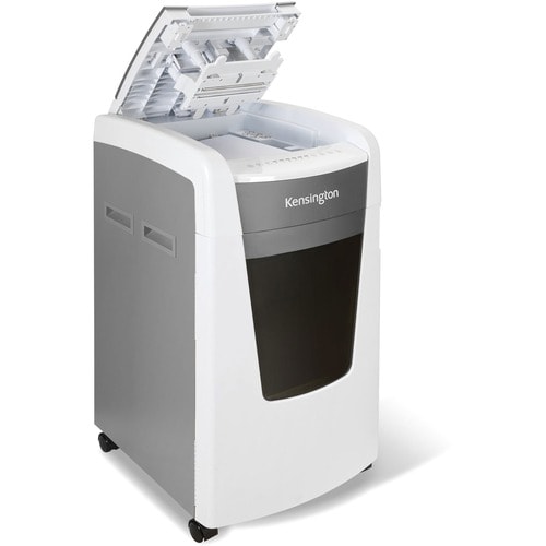 Kensington OfficeAssist Auto Feed Shredder A6000-HS Anti-Jam Micro Cut - Continuous Shredder - Micro Cut - 10 Per Pass - for shredding Paper, Staples, Paper Clip, Credit Card, - K52052AM - Image 4